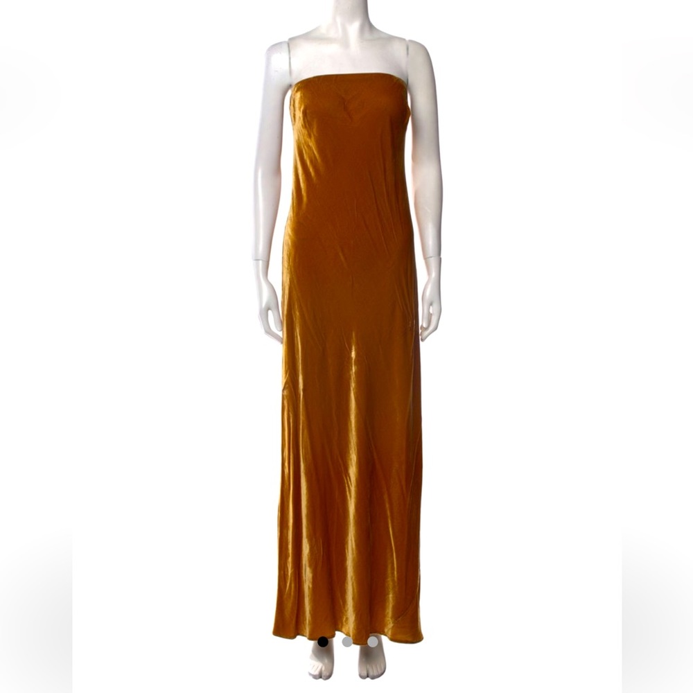Reformation Strapless Long Dress